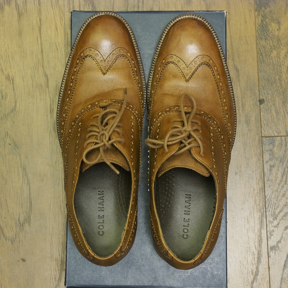 Cole Haan Williams WNG II Leather Dress Shoes